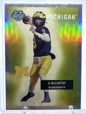 2023 Bowman University Chrome - 1955 Bowman Football J.J. McCarthy #55BF-19 (RC)