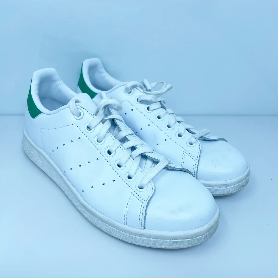 Adidas Boys Stan Smith M20605 White Casual Shoes Sneakers Size 5.5 - Image 2 of 4