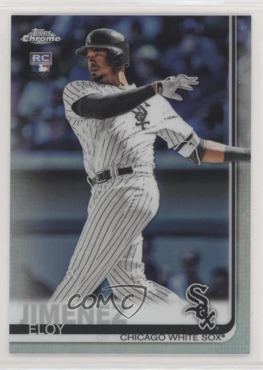 2019 Topps Chrome Refractor Eloy Jimenez #202 bj2