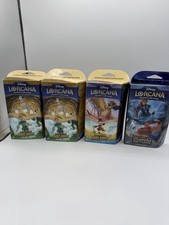 Disney Lorcana Starter Deck Lot Into The Inklands Ursula  s Return Sealed Z