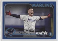 2024 Topps Series 1 Retail Royal Blue Nick Fortes #81 1a7j