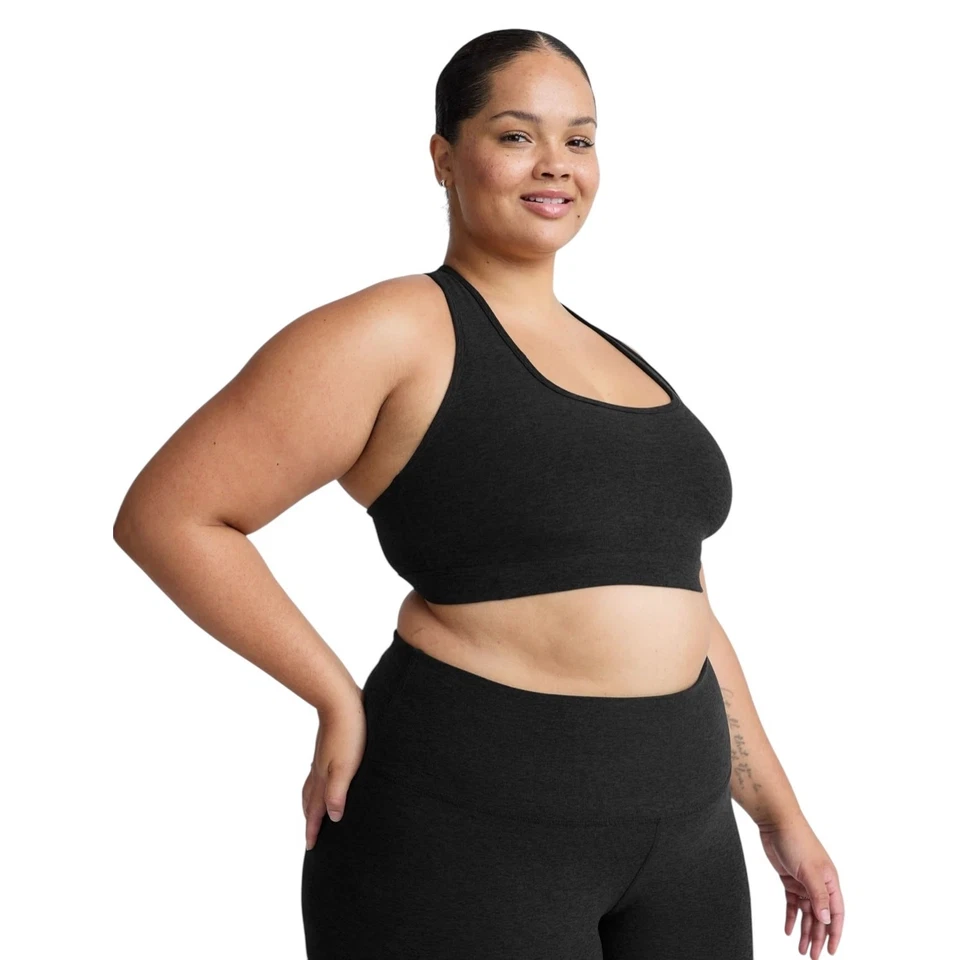 Beyond Yoga Spacedye Got Your Back Sports Bra Yoga Workout Darkest Night Size 3X - Image 3 of 4