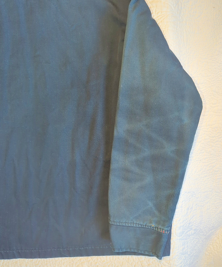 Authentic Thrashed Faded Mechanics Jacket Vintage… - image 9