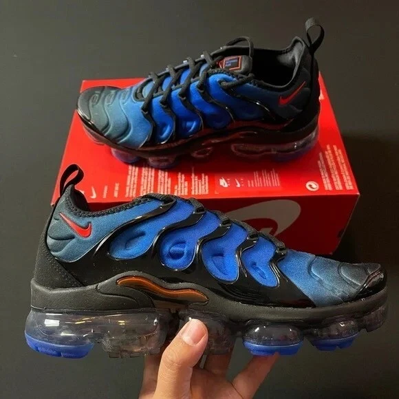 Nike Air VaporMax Plus Men s Running Shock absorption Blue Shoes Size 8 12