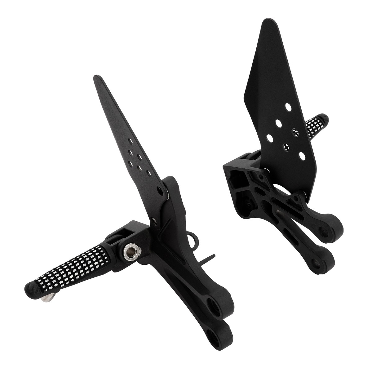 Driver Footpegs Pegs Bracket Fit For Kawasaki Ninja ZX10R 2004