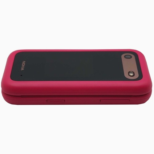 Nokia 2660 Flip 4G Dual Sim 128MB Pop Pink OEM Factory Unlocked - Afbeelding 8 van 16