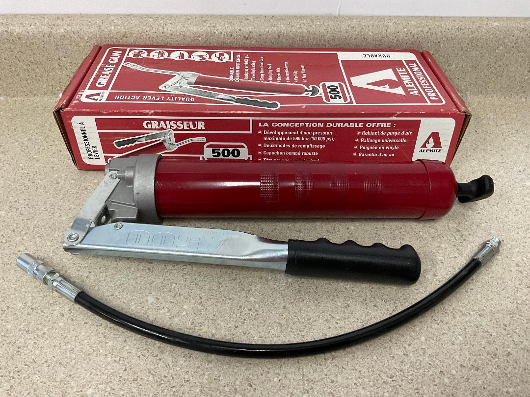 Alemite 025500E Grease Gun Red for sale online eBay