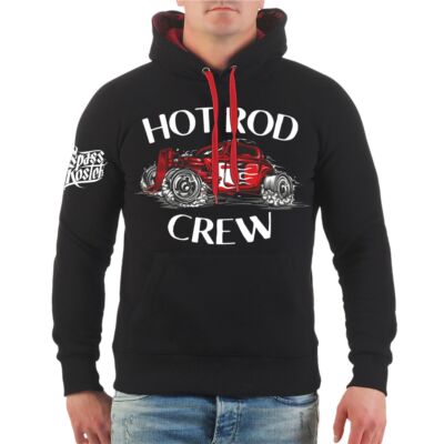 Herren Kapuzenpullover Hot Rod Crew Hoodie Werkstatt garage Schrauber rocknroll