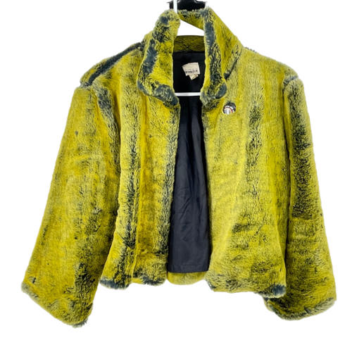 True Y2K Forever 21 Jacket Yellow Black 