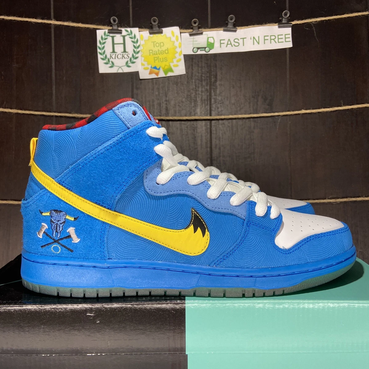 Nike SB Dunk High Familia Blue Ox RARE Photo Blue 313171-471 Size 10 BRAND  NEW