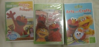 Sesame Street: Arts and Crafts Playdate, Best Pet and Ready for School DVD 