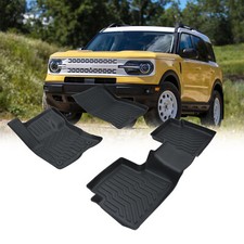 Car Floor Mats Tpe Rubber For 2021-2022 Ford Bronco Sport 2022-2023 Maverick Car Floor Mats Tpe Rubber For 2021-2022 Ford Bronco Sport 2022-2023 Maverick