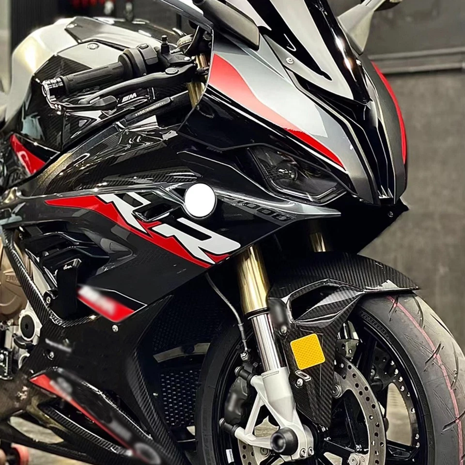 Fit for BMW M1000R 2023-2025 S1000RR 2021-2025 Front Fender Real Carbon Fiber - Image 3 of 4
