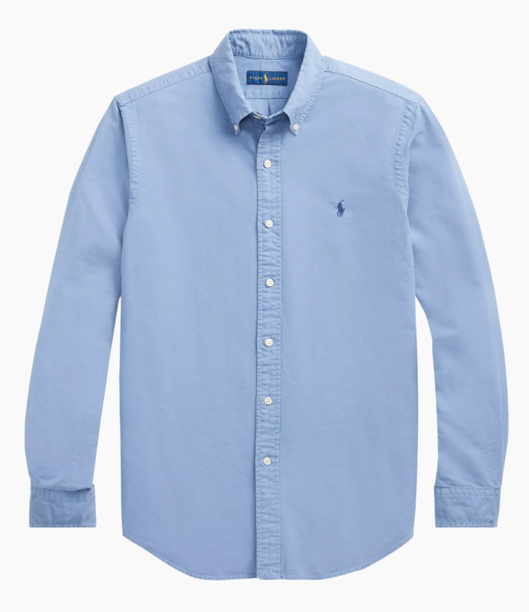 НОВАЯ мужская рубашка классического покроя с бирками Ralph Lauren размер 17 11590₽
