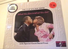SEALED 1970 The FLIP WILSON SHOW lp comedy What You See Is What You Get INSERT