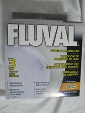 Fluval FX5 Filter Water Polishing Pad - 3-Pack NEW IN BOX