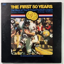 The First 50 Years The Story of the NFL 2LP/Columbia CSS924 (EX) 1970