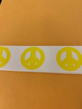 Peace Sign - 100 Tanning Stickers - Scrapbooking Stickers