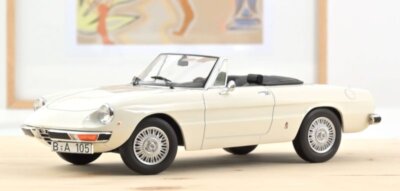 ALFA ROMEO 2000 Spider - 1978 - white - NOREV 1:18 | eBay