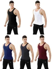 Men's Slimming Body Shaper Compression Shirt Shapewear Vest Muscle Tank Tops