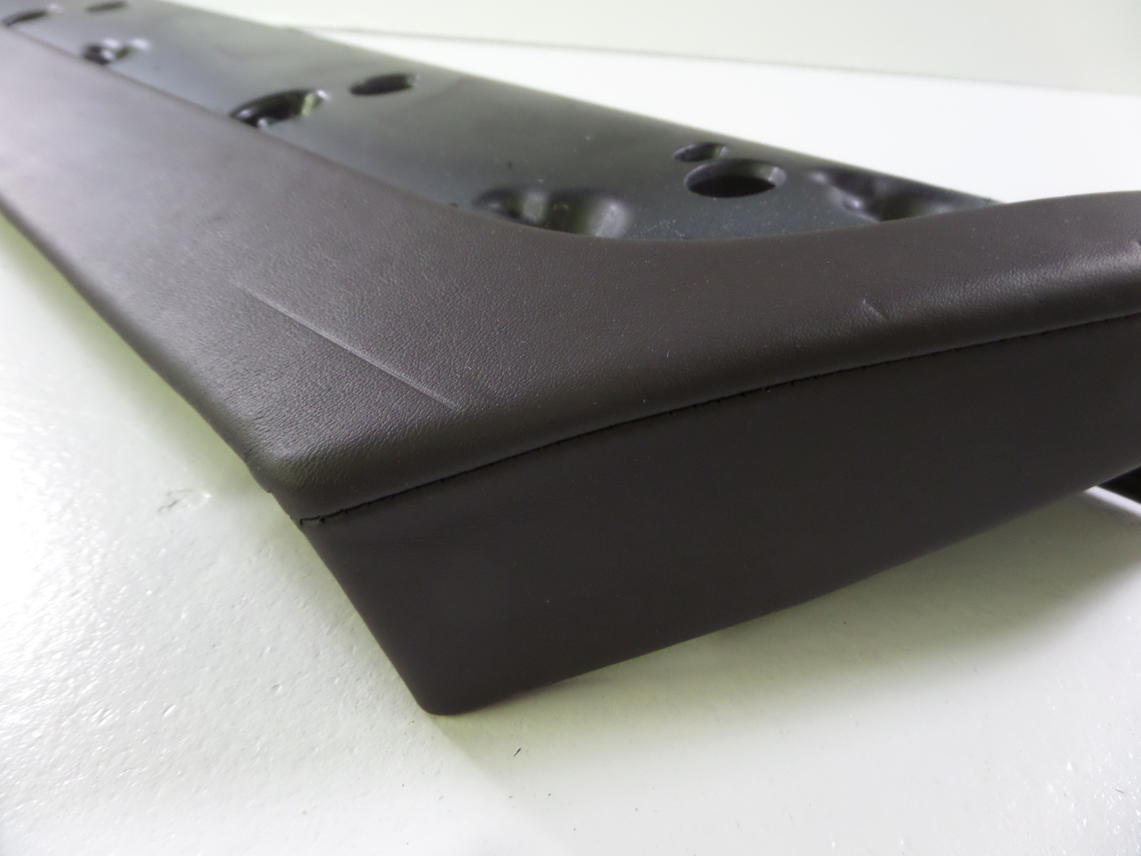 06-13 Bentley Continental Flying Spur Rear Left Upper Door Panel Trim BURNT OAK