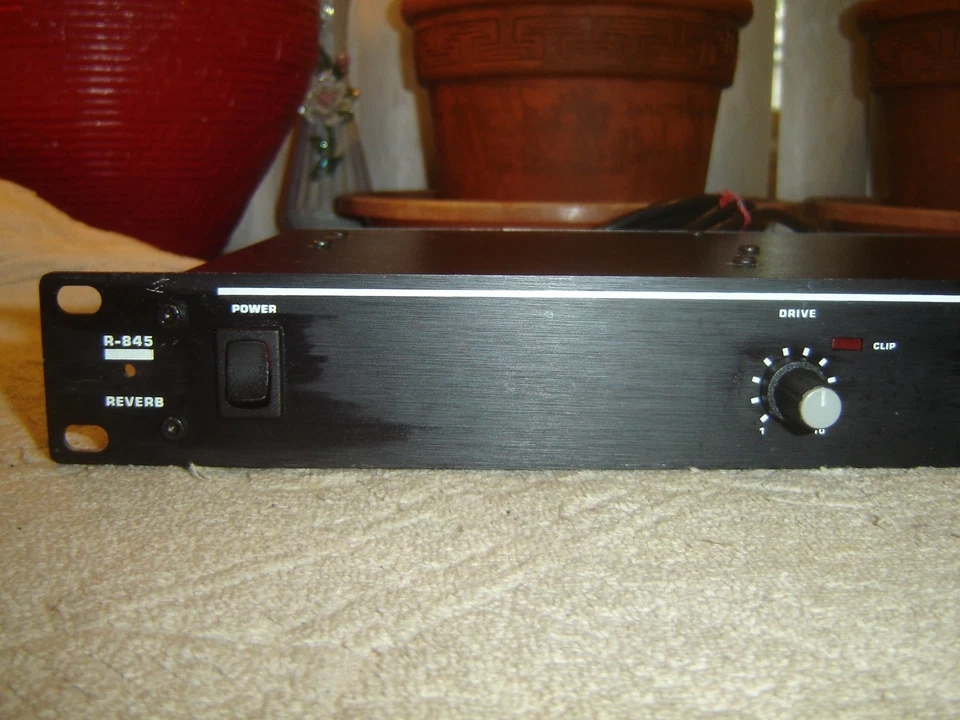 DOD Reverb R-845, Spring Reverb with 4 Band Equalizer, Vintage Rack, for Repair - Image 4 of 4