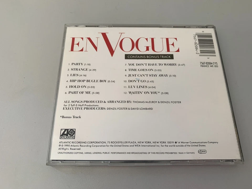 En Vogue – Born To Sing - © 1990 - Bild 3 von 3