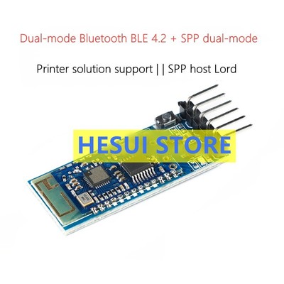 JDY-34 Dual-mode Bluetooth module SPP master-slave BLE with baseboard