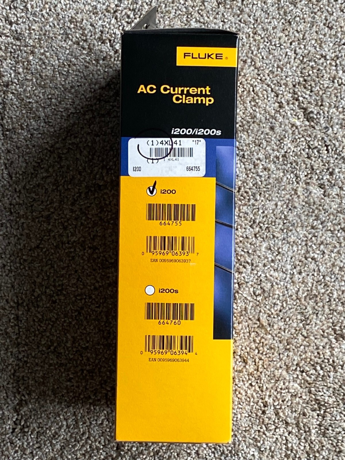 FLUKE i200 AC current clamp BRAND NEW IN BOX eBay
