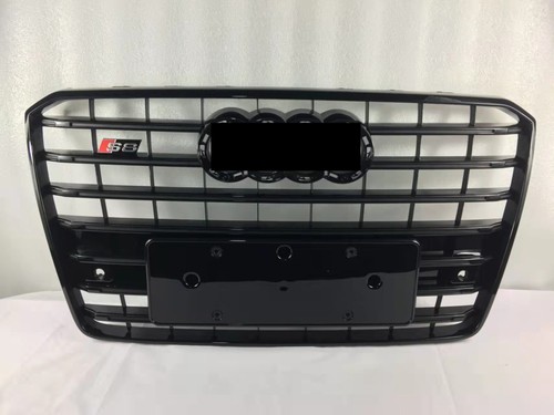 Griglia in rete paraurti anteriore nero stile S8 per Audi A8 S8 2014-2018 - Foto 2 di 2