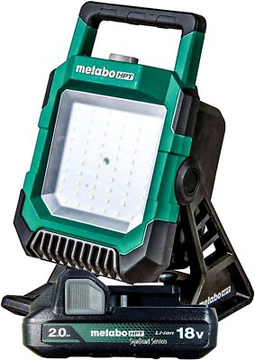 Metabo HPT 18V Work Light Cordless 4000 Lumen LED UB18DCQ4 BSL1820 Battery Pack