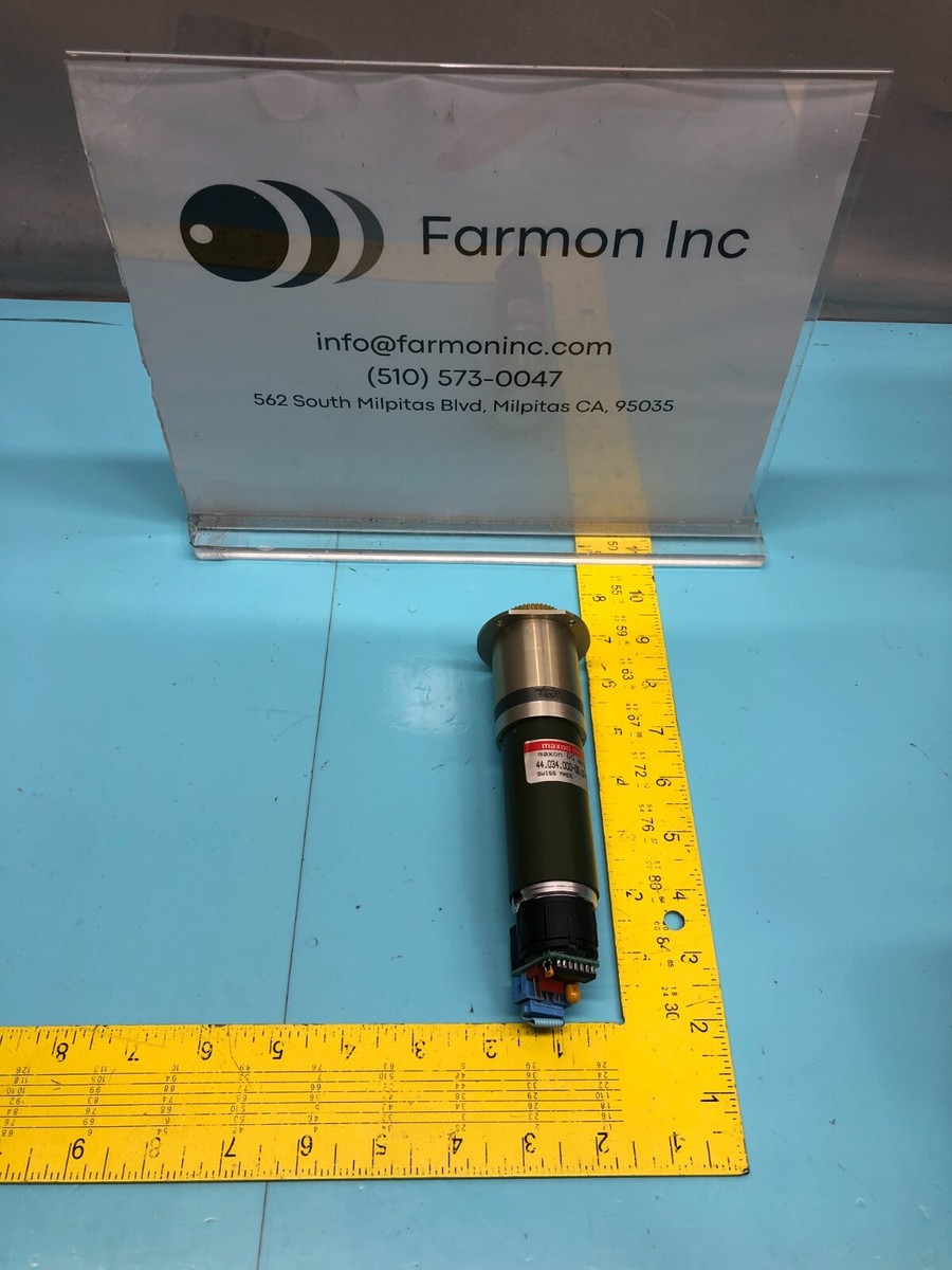 Maxon Motor 44.034.000-00.07-008 DC MOTOR, PWB 976553, SVG, 159942