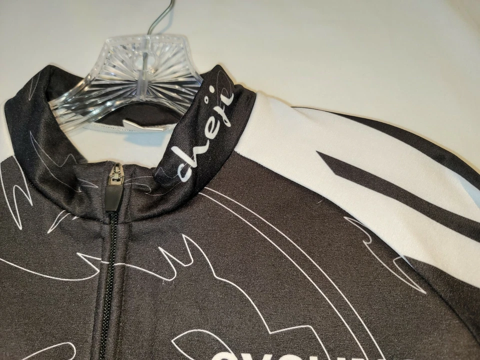 Велосипедная куртка Cheji с флисовой подкладкой «Велоспорт восхваляет жизнь» женская XL Dragon Graphi - Изображение 3 из 4