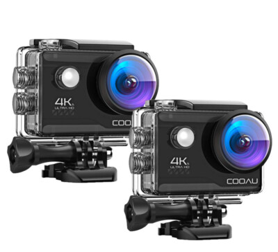 20MP 4K 30fps Action Kamera Dash Cam WiFi mit Fernbedienung 40mUnterwasserkamera