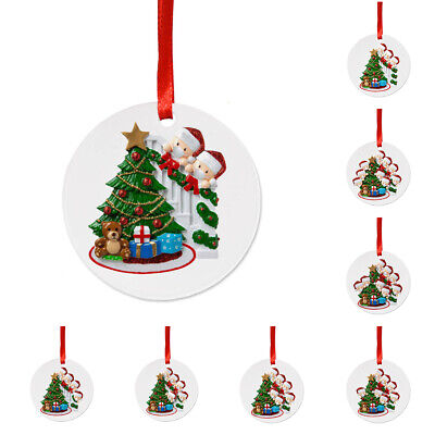 Details about   2020 Christmas Ornaments Family Name Tree Hanging Ornament Decorations Gifts 