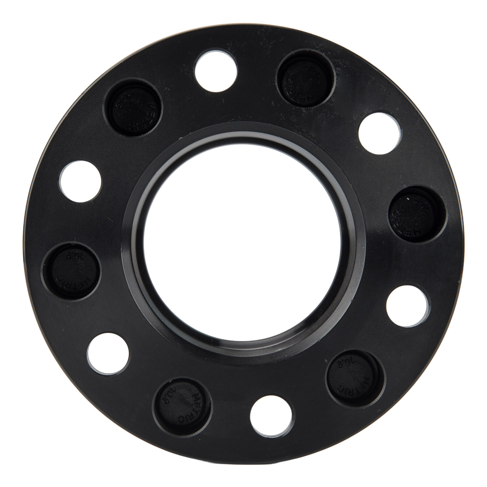 (4) 1.5" 6 Lug Hubcentric Black Wheel Spacers Adapter 6x135 for Ford