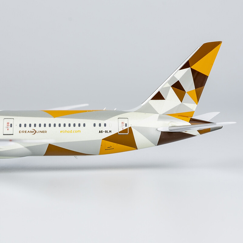 NG 1/400 Etihad Airways B787-9 A6-BLM alloy painted aircraft