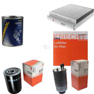 MAHLE / KNECHT Inspektionspaket Filter Set SCT Motor Flush Motorspülung 11615179