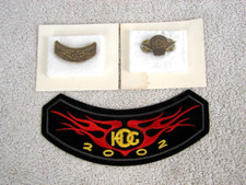 Harley Davidson Motorcycle Ladies Of Harley Pin Patch Lot