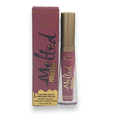 Too Faced Lipstick Into You Melted Matte Liquidified Long Wear Makeup NIB