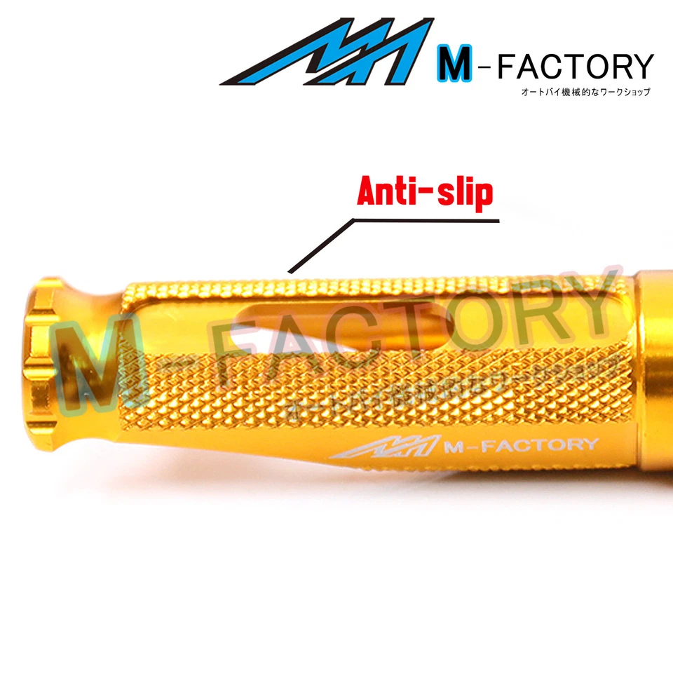 Shinobi 25mm Extension Front Footpegs For Yamaha YZF R7 21-22 Foto 4 de 4