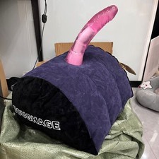 Inflatable Sex Pillow with Vibrator Dildo Realistic Penis Masturbation Sex Toys