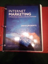 Internet Marketing by Mary Lou Roberts and Debra Zahay (2018, Trade Paperback)