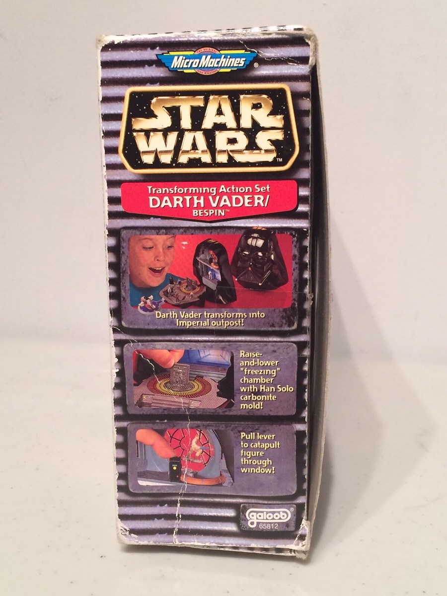 1997 Star Wars Micro Machines Transforming Action Set Darth