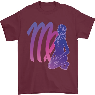 Virgo Damen Sternzeichen Astrologische Zodiac Herren Maglietta 100% Baumwolle - Bild 1 von 4