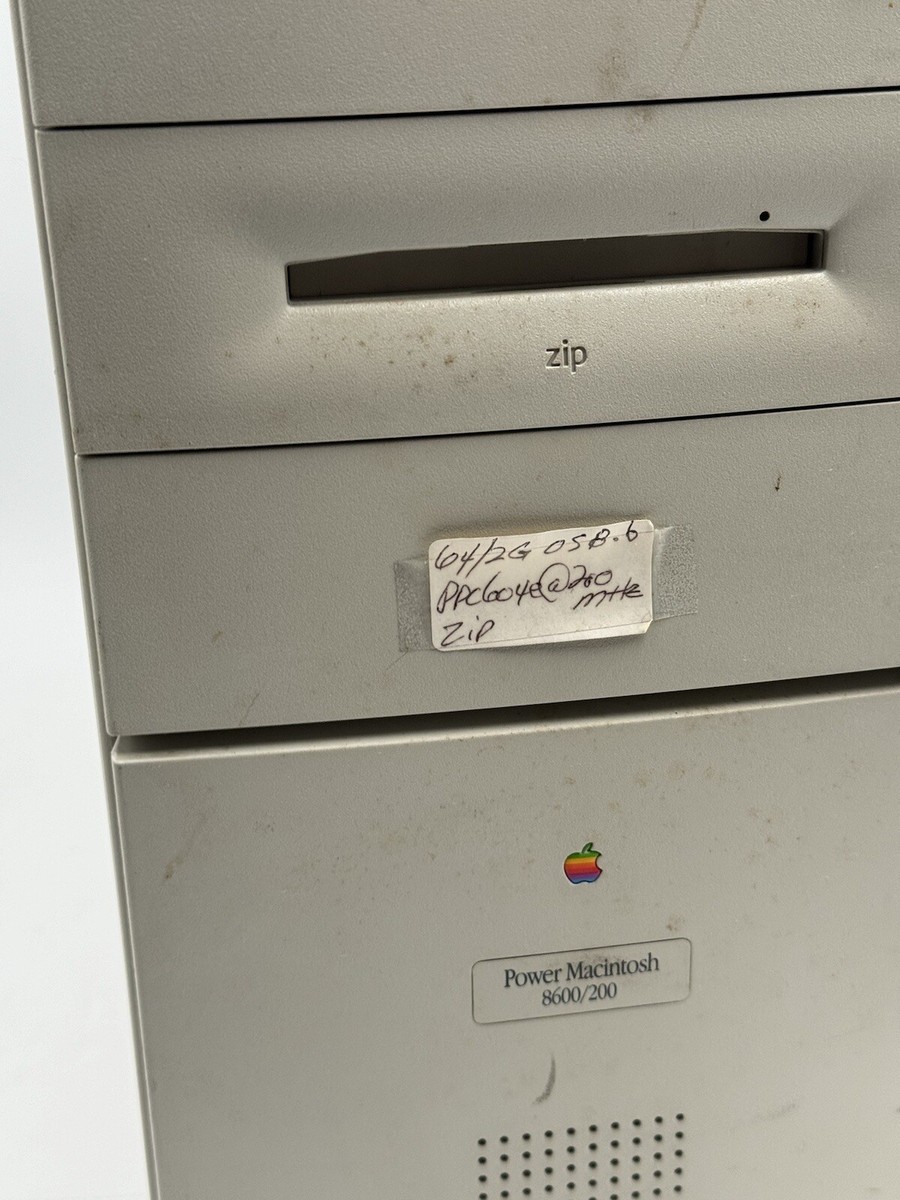 Vintage Apple Power Macintosh 8600/200 Computer - Works | eBay Vintage Apple Power Macintosh 8600/200 Computer - Works | eBay