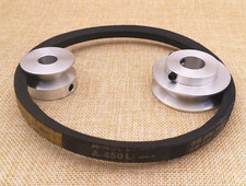 V-Belt Pulley for A Section 1/2" V Rubber Belt Select OD40, 60, 80, 100mm