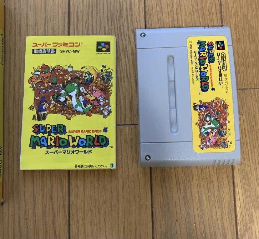 超希少/絶版/VHS/ガイドビデオ/スーパーマリオワールド/SUPER MARIO