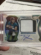2021 Panini Certified Trevor Lawrence RC Rookie 2color Patch Auto/149 Jaguars QB