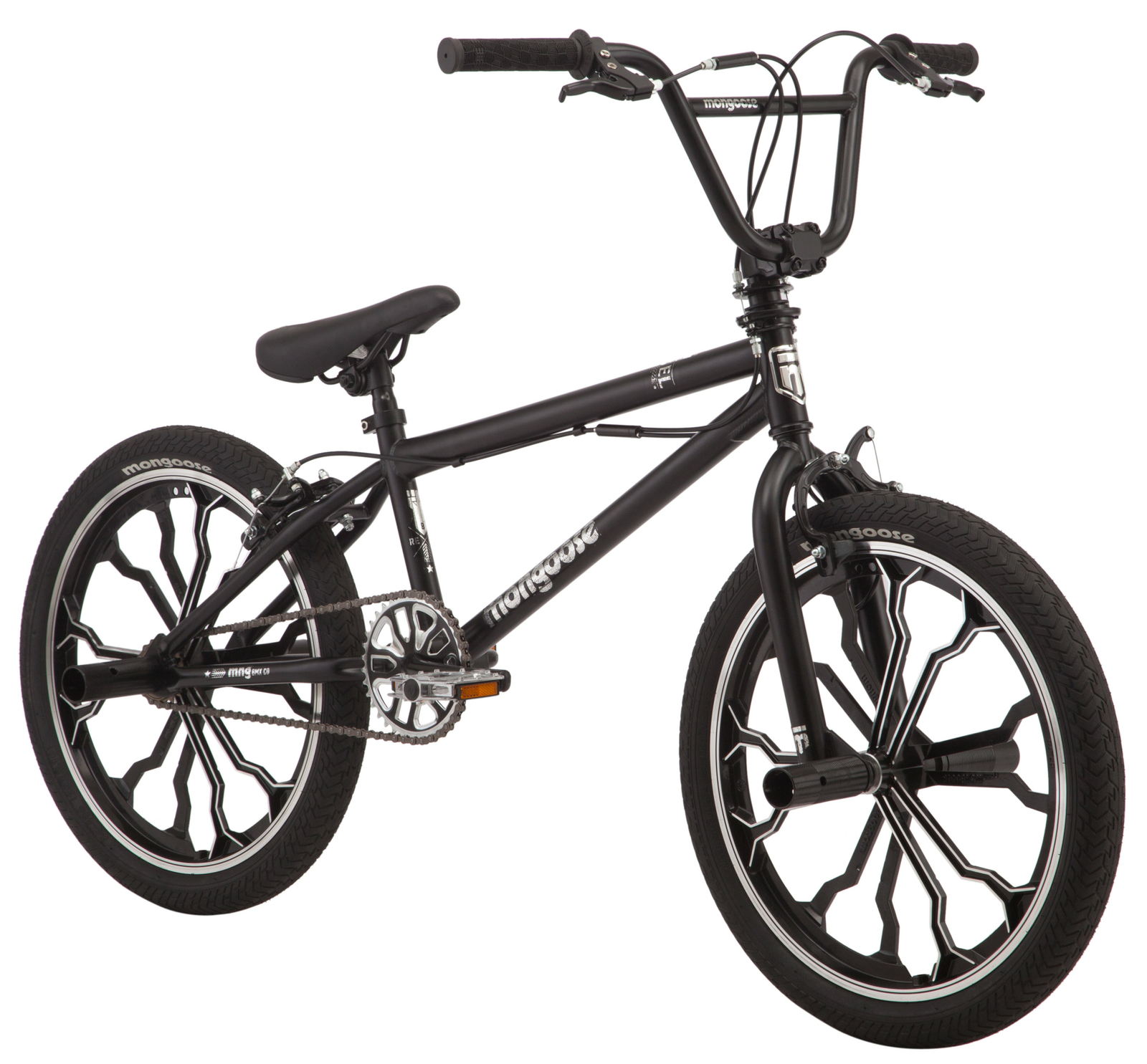 mongoose outer limit blue and silver